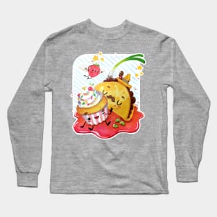 Food Party Long Sleeve T-Shirt